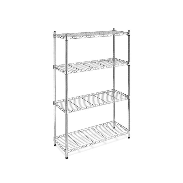 chrome wire shelving